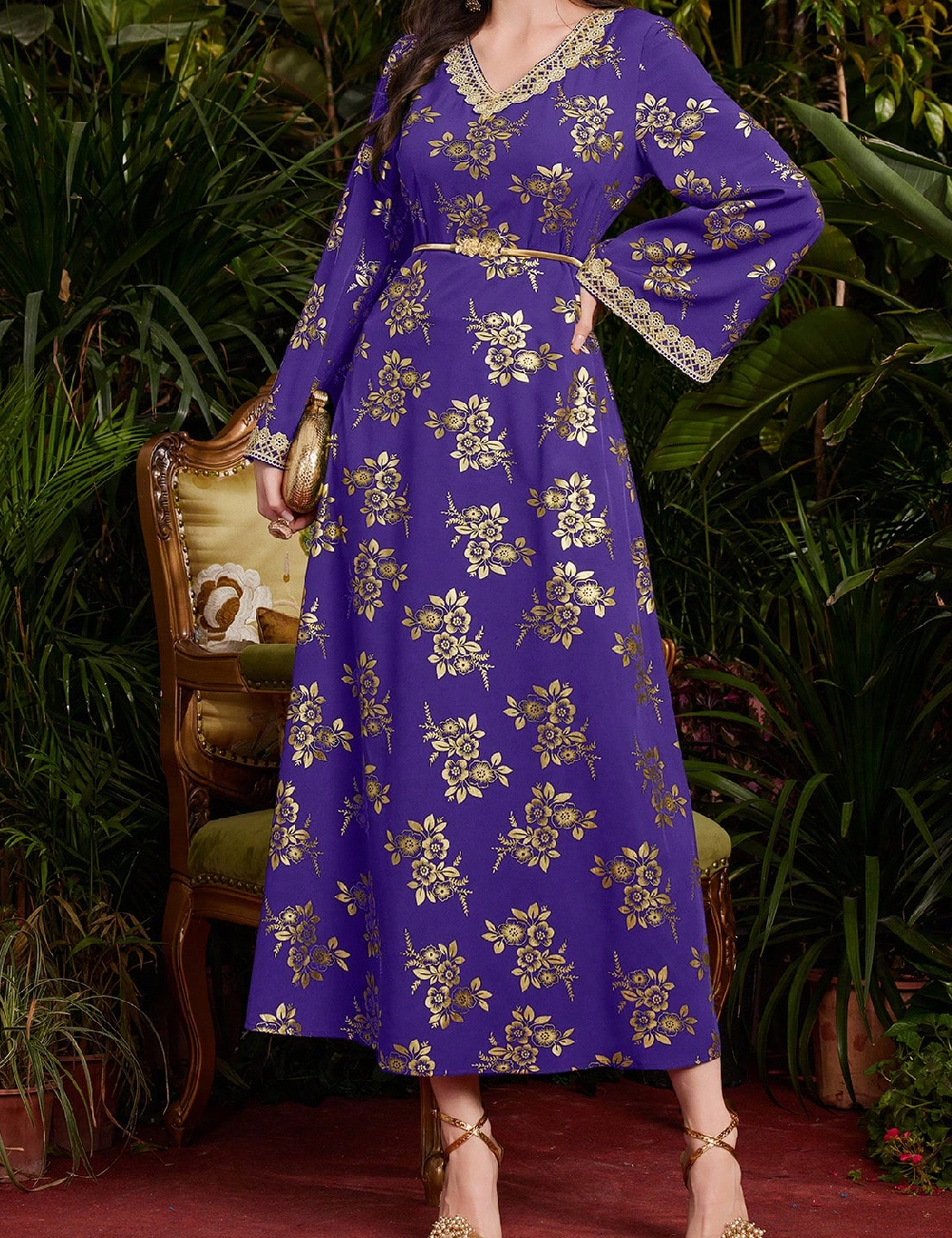 Rochie medie SHEIN, mov