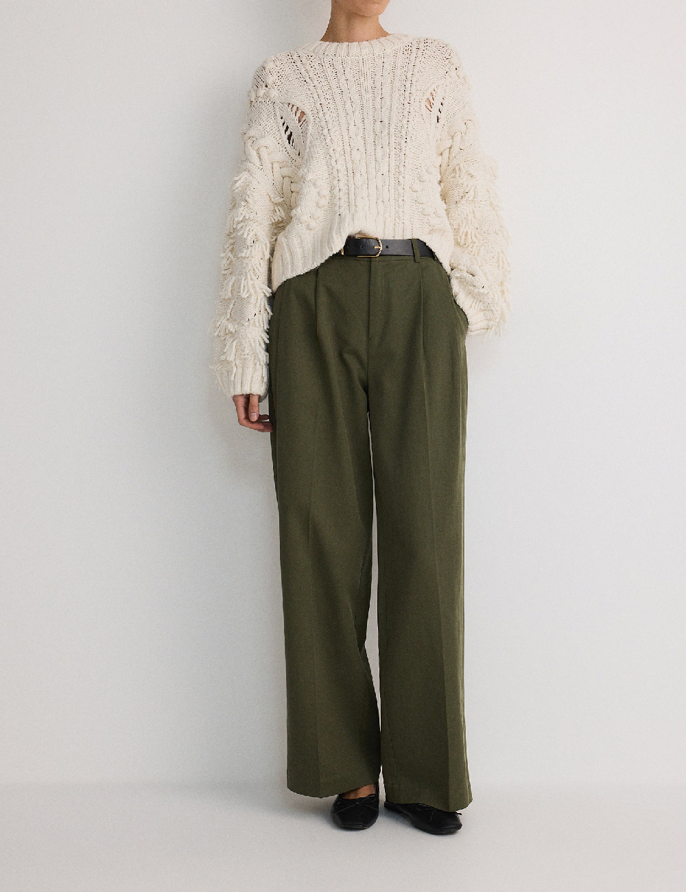 Pantaloni Reserved, verde