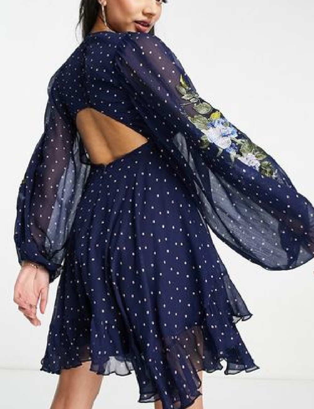 Nou ASOS Rochie scurta, bleumarin
