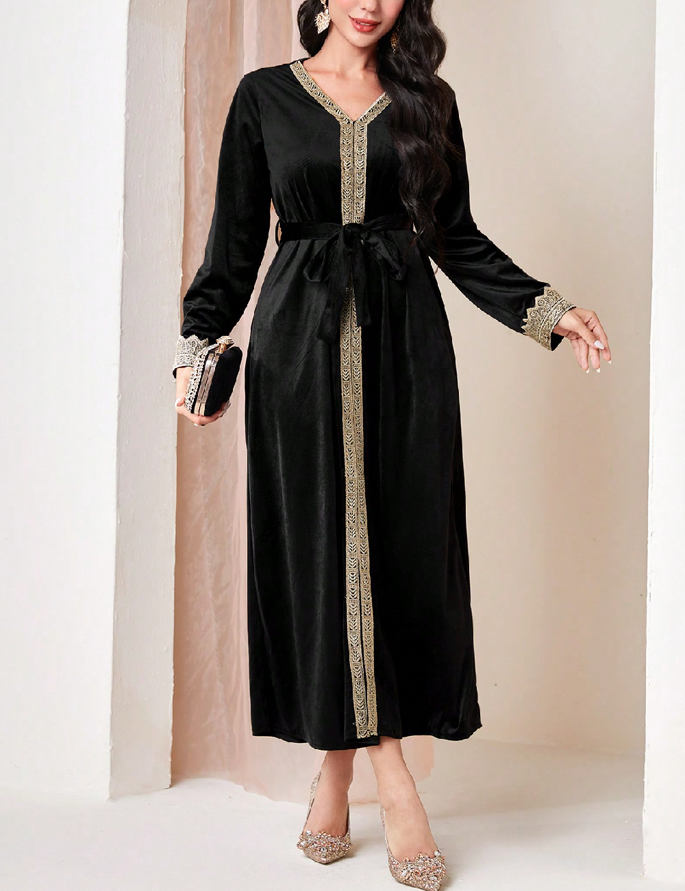 Rochie lunga SHEIN, negru