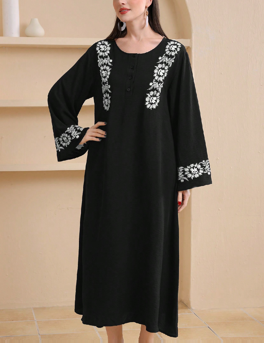 Rochie lunga SHEIN, negru