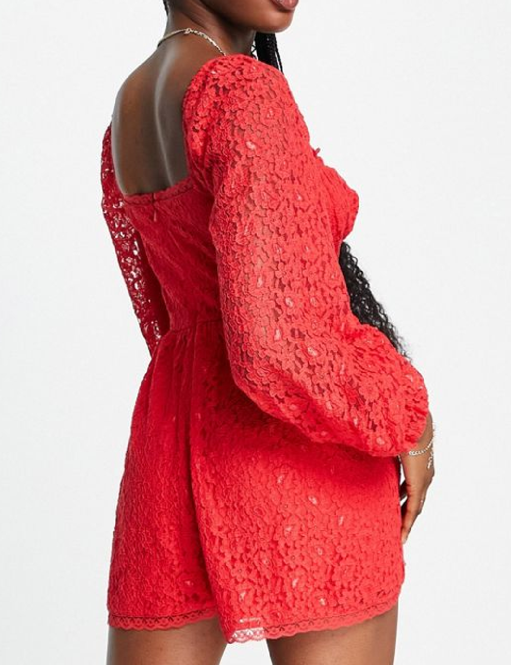 Salopeta Miss Selfridge, rosu - 1 | YEO
