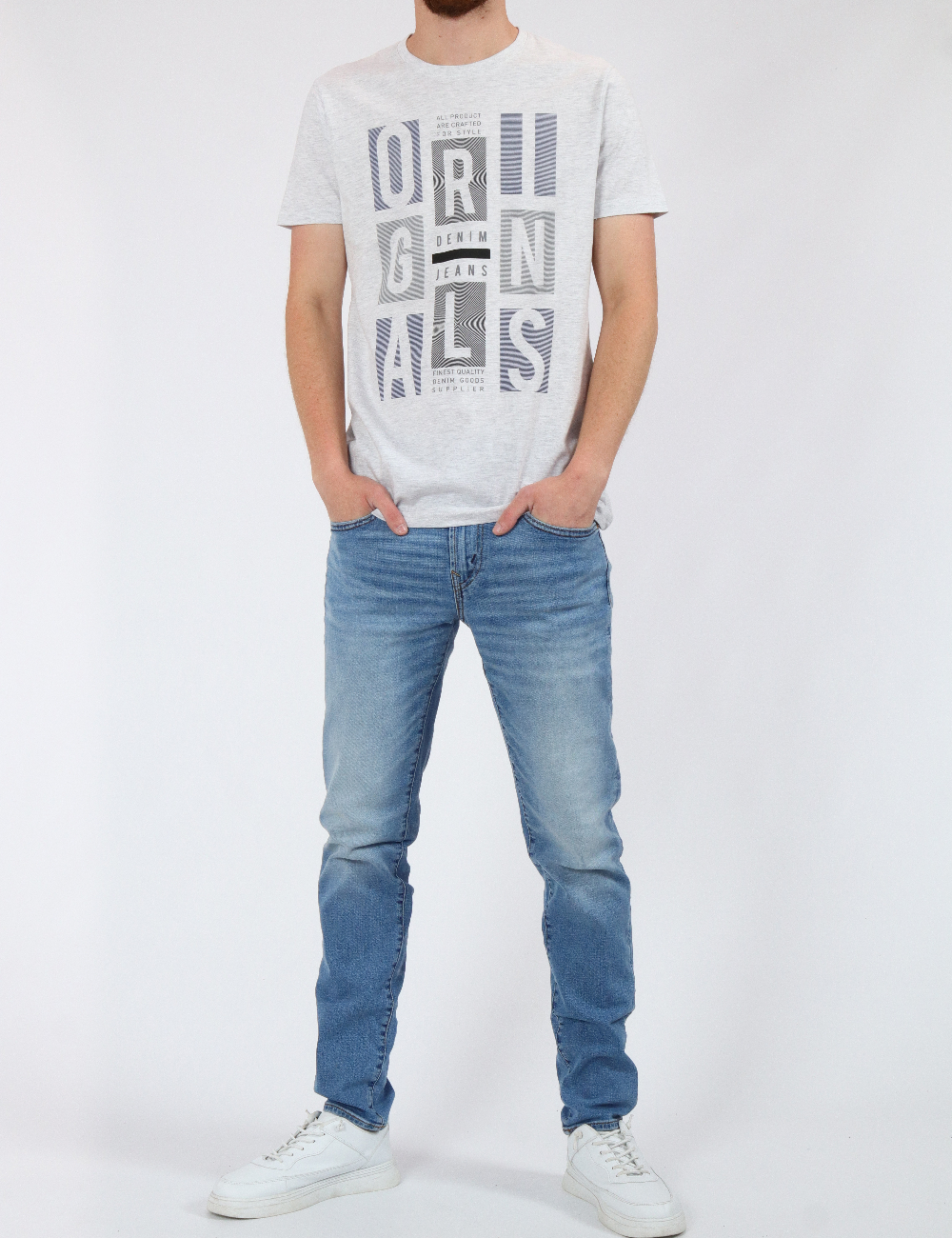 Tricou Milano Bulls, gri