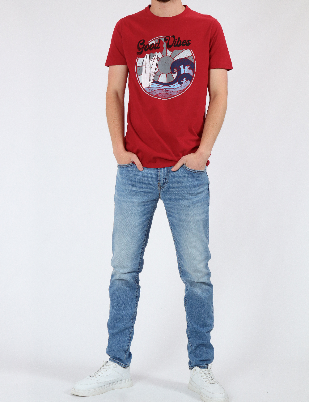 Tricou Milano Bulls, rosu