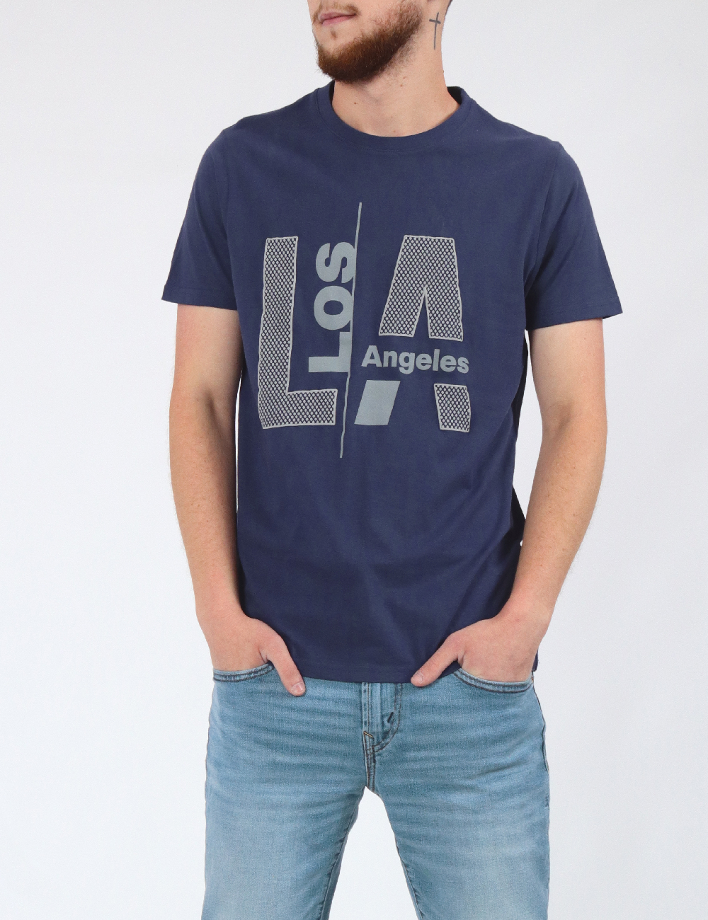 Tricou Milano Bulls, bleumarin