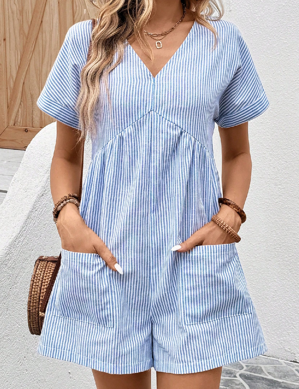 Salopeta Emery Rose, albastru