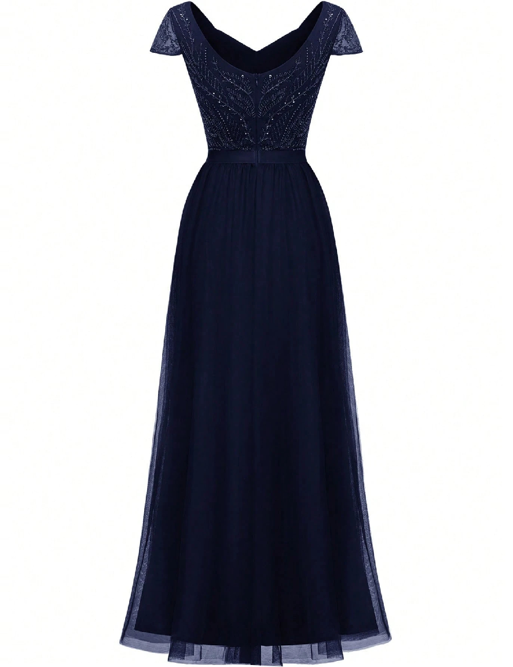 Rochie lunga SHEIN, bleumarin - 1 | YEO