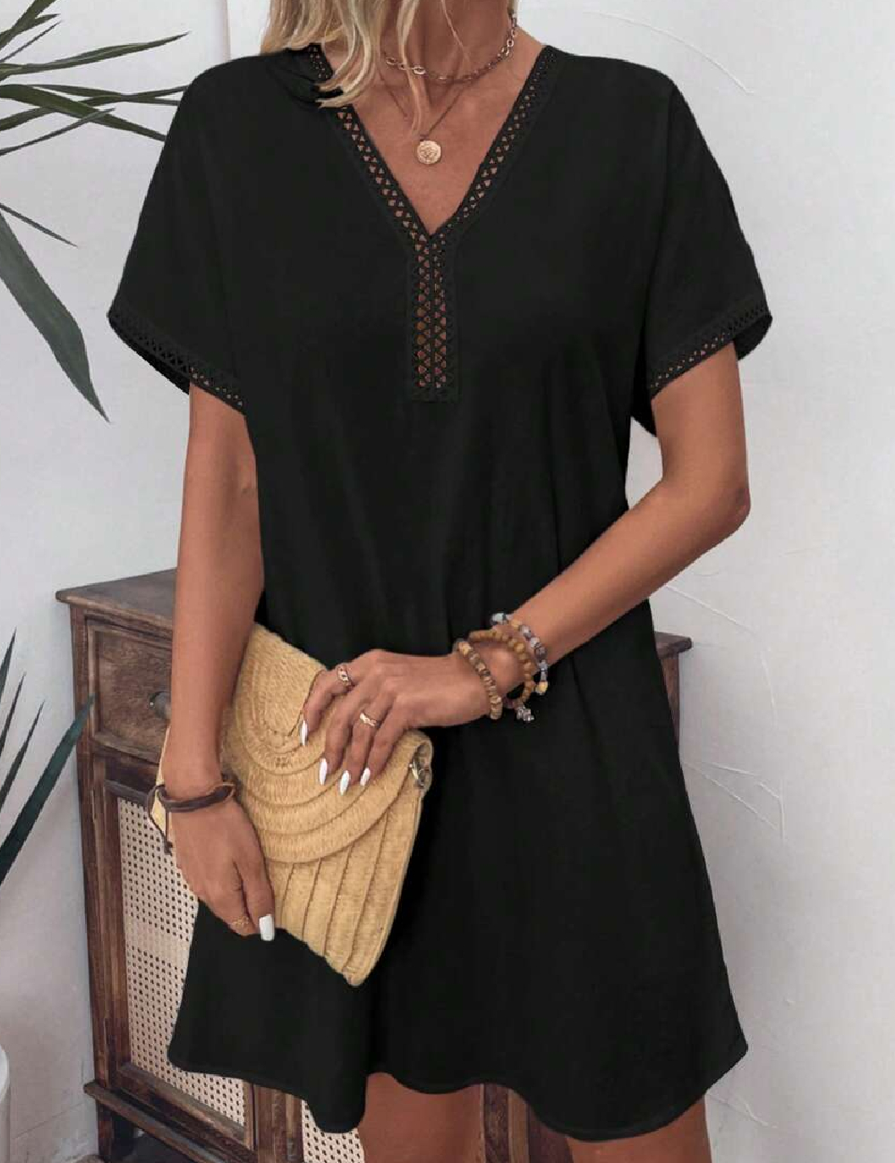 Rochie scurta SHEIN, negru