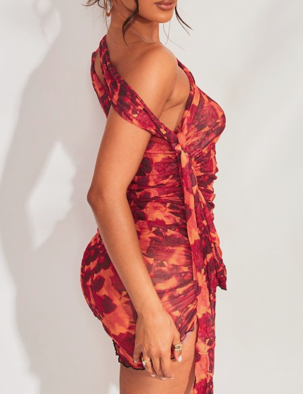 Rochie scurta PRETTYLITTLETHING, mix culori - 1 | YEO