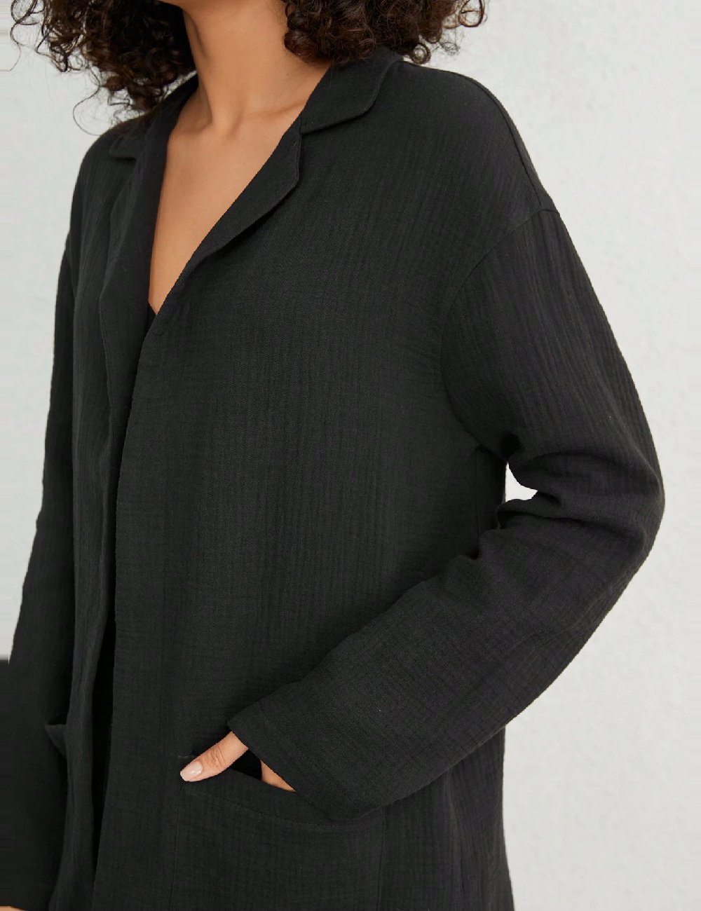 Blazer SHEIN, negru - 1 | YEO