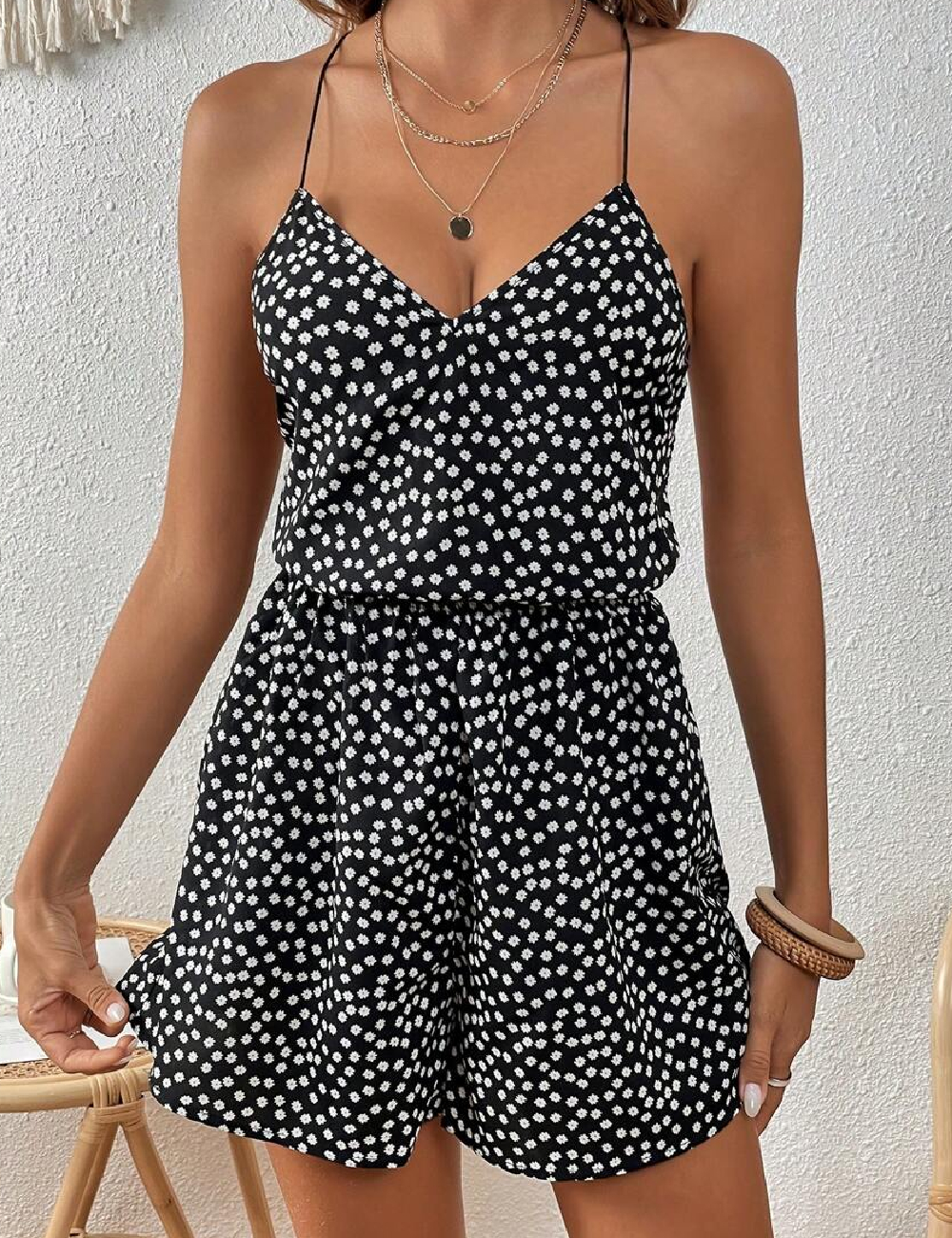 Salopeta SHEIN, negru