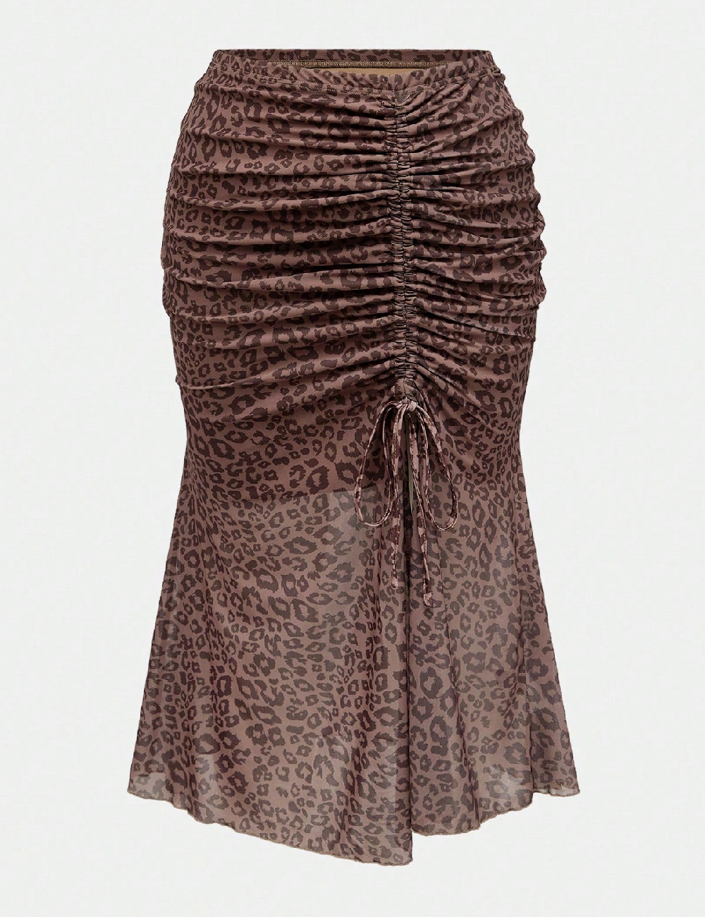 Fusta Romwe Plus Size, animal print