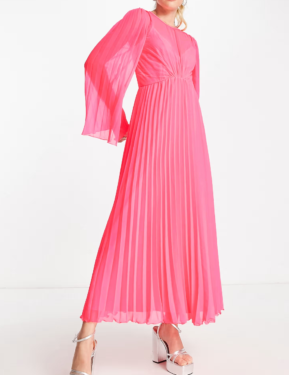 Rochie lunga ASOS, roz - 1 | YEO
