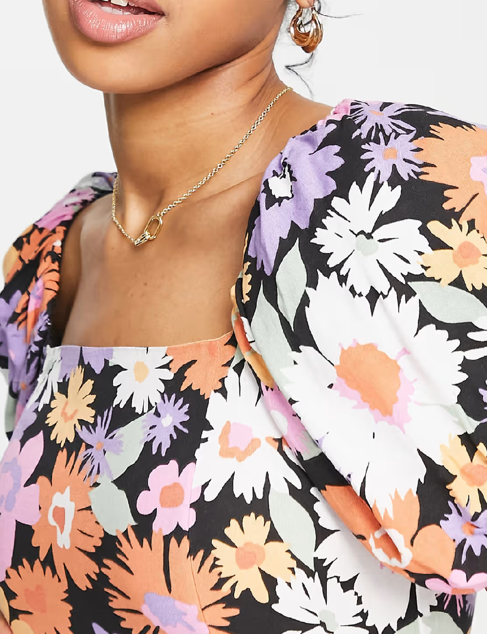 Rochie medie Miss Selfridge, floral print - 1 | YEO