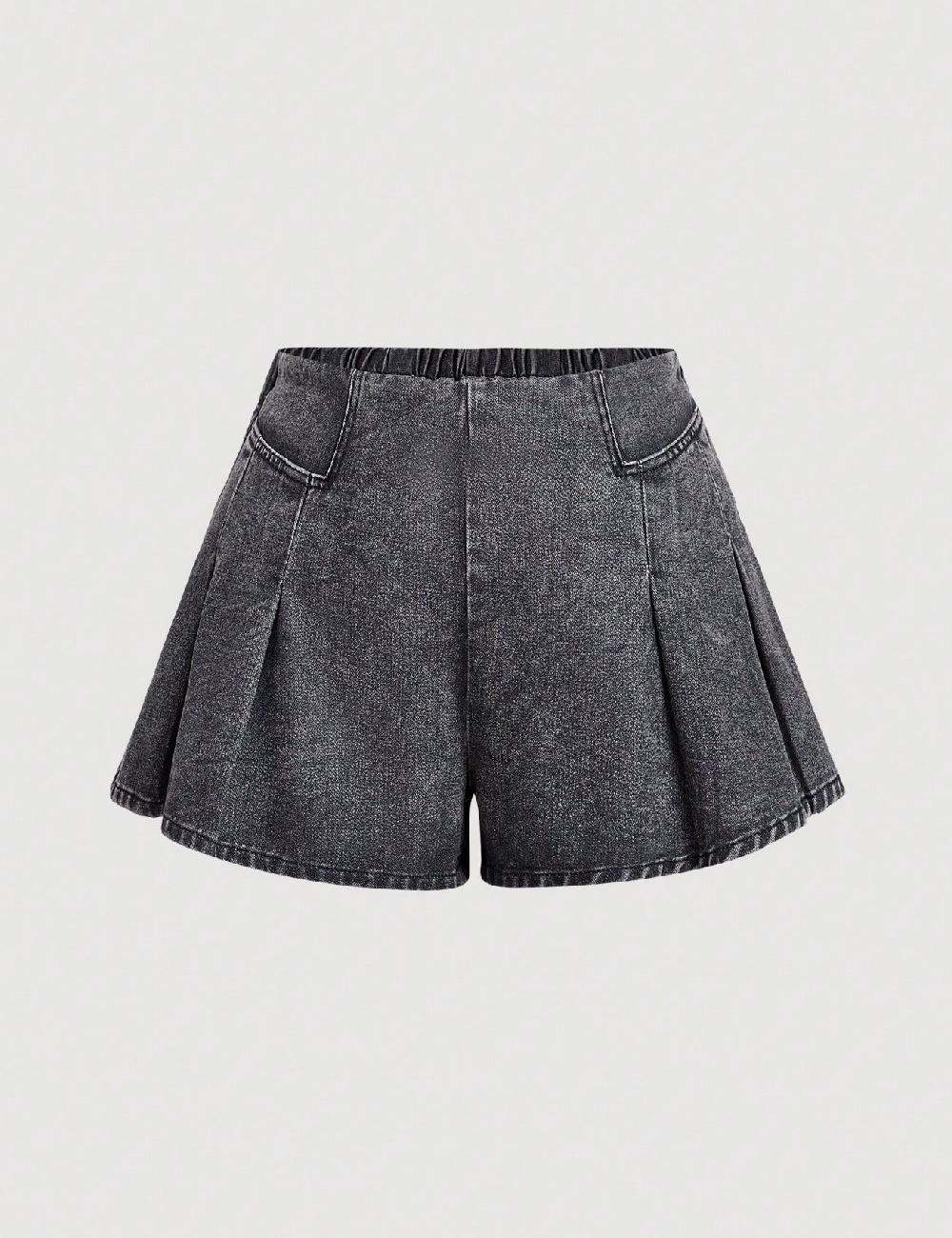 Pantaloni scurti SHEIN CURVE, gri