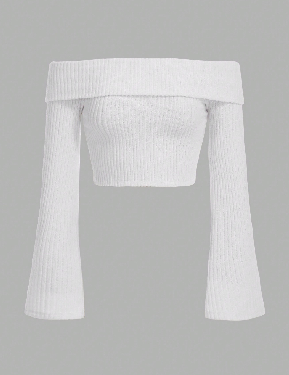 Top SHEIN CURVE, alb