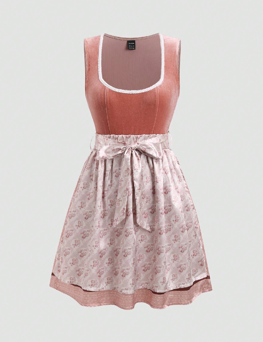 Rochie scurta SHEIN, roz