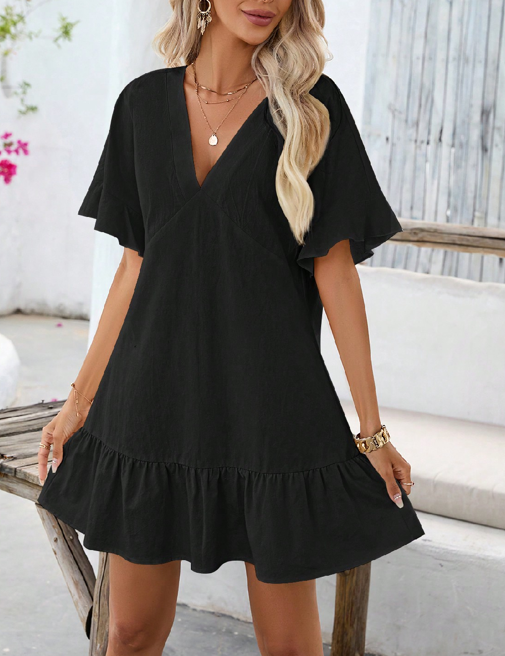 Rochie scurta SHEIN, negru