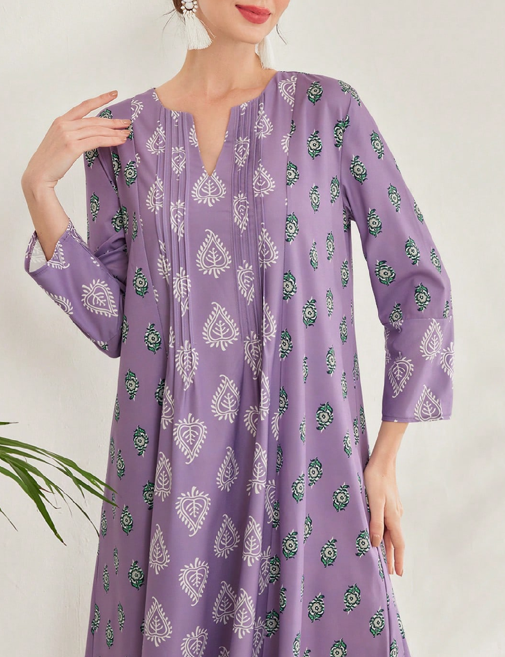 Rochie lunga SHEIN, mov - 1 | YEO
