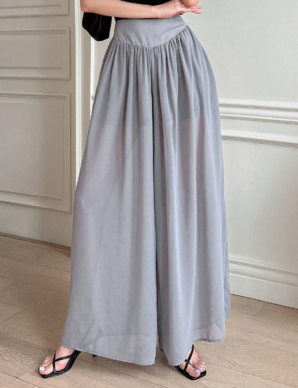 Pantaloni SHEIN, gri