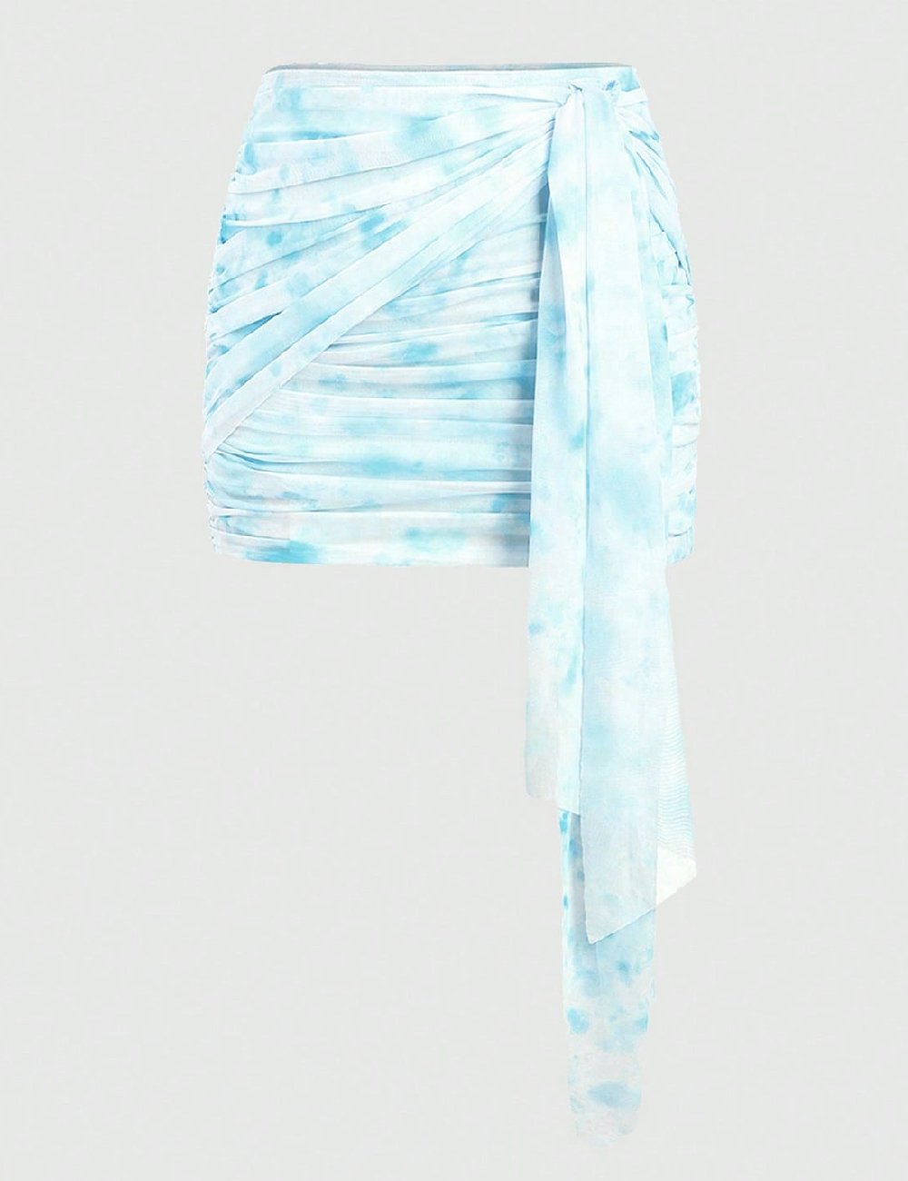Fusta SHEIN, bleu