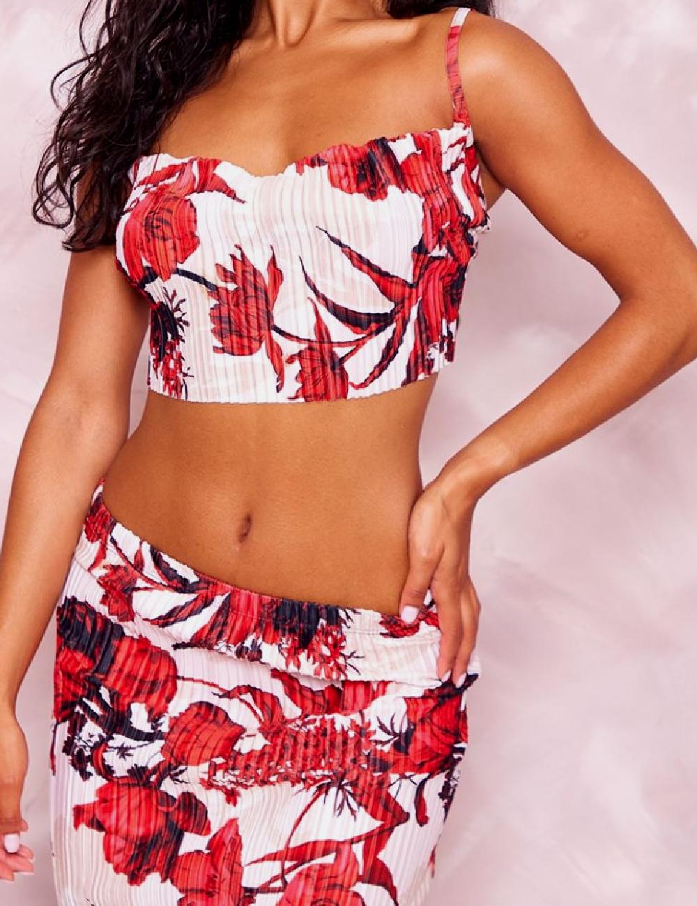 Top PrettyLittleThing, floral print - 1 | YEO