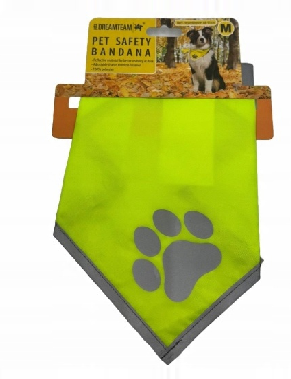 Bandana pentru caini Pets Dreamteam, verde