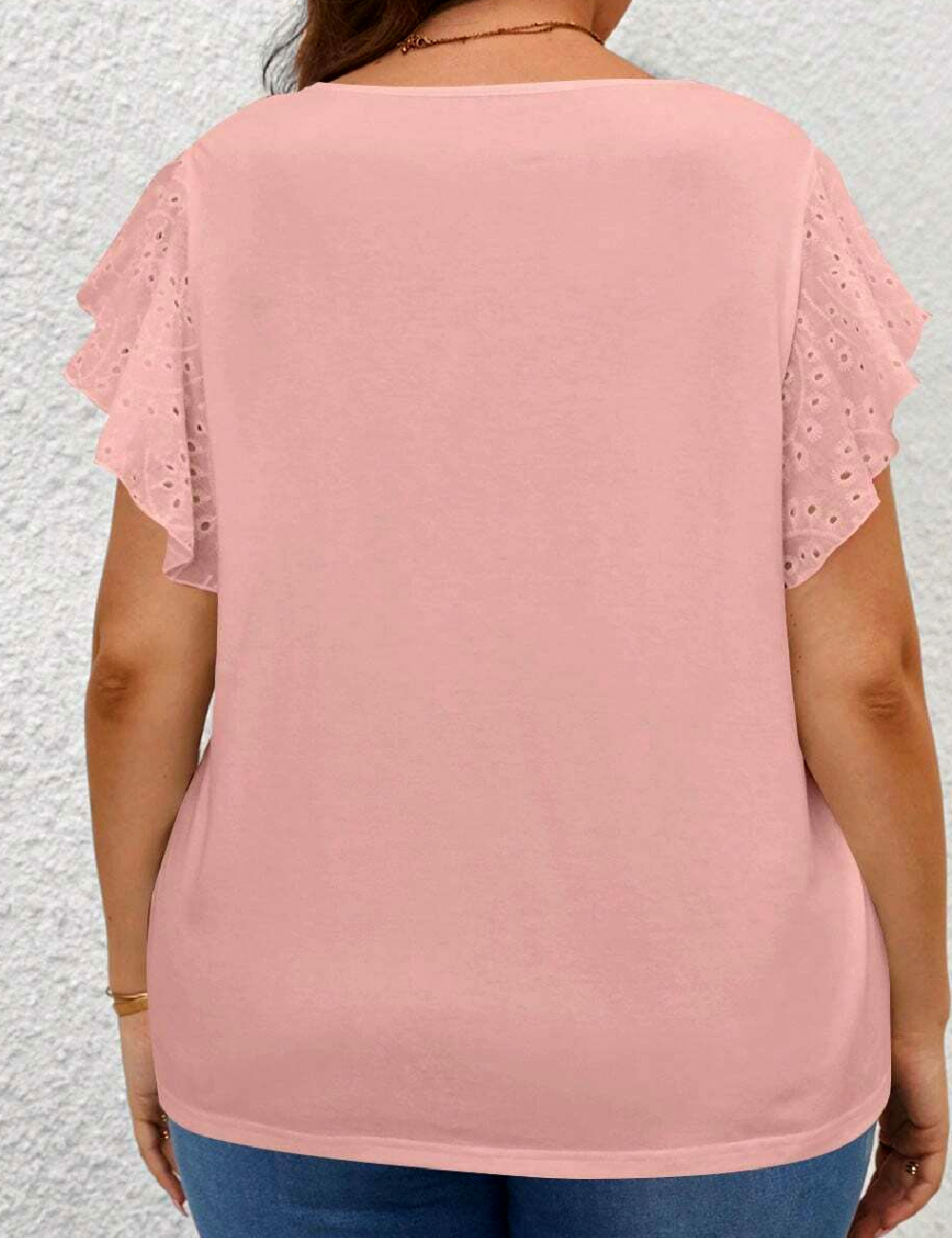 Bluza SHEIN CURVE, roz - 1 | YEO