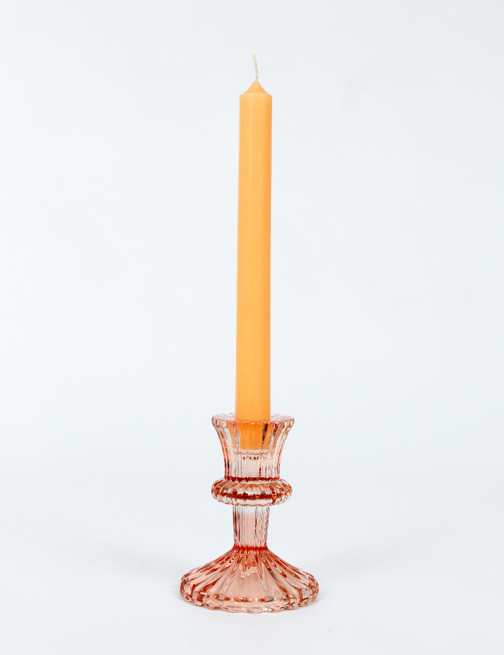 Suport lumanare Home Accents, roz