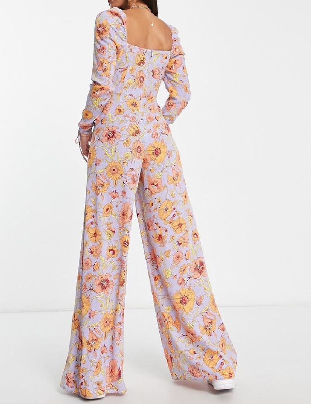 Salopeta ASOS, floral print - 1 | YEO