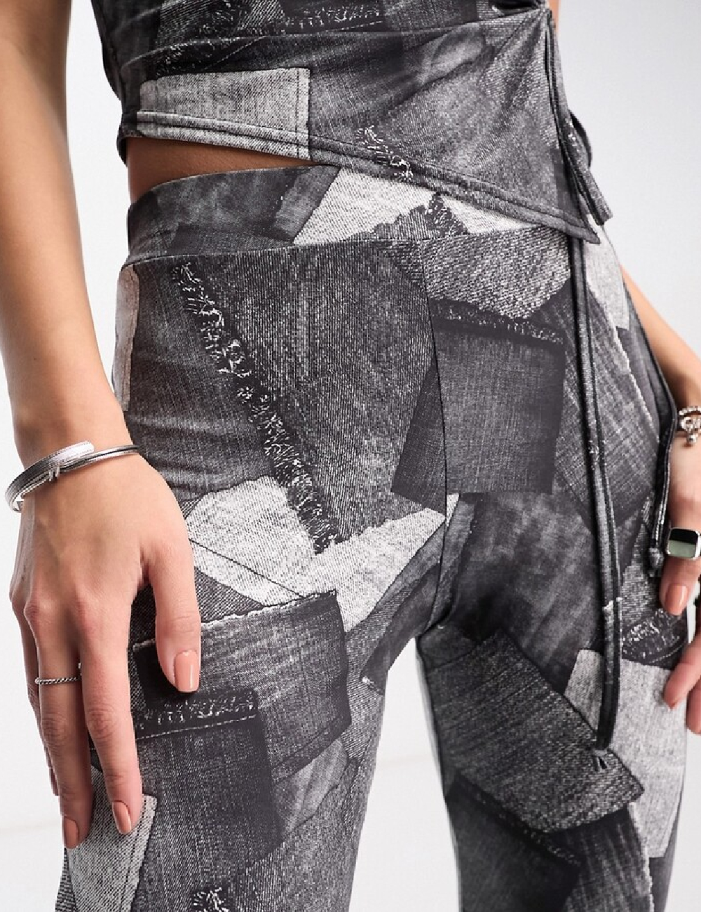 Pantaloni Tammy Girl, gri - 1 | YEO