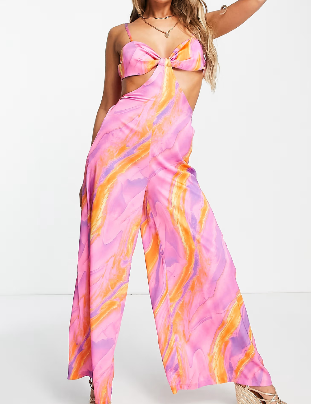 Salopeta ASOS, roz