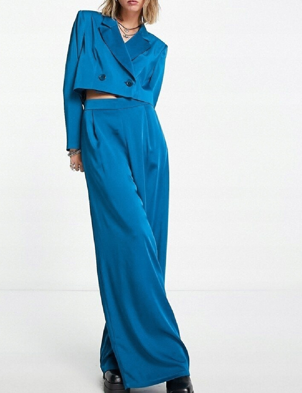 Sacou Flounce London, albastru - 1 | YEO