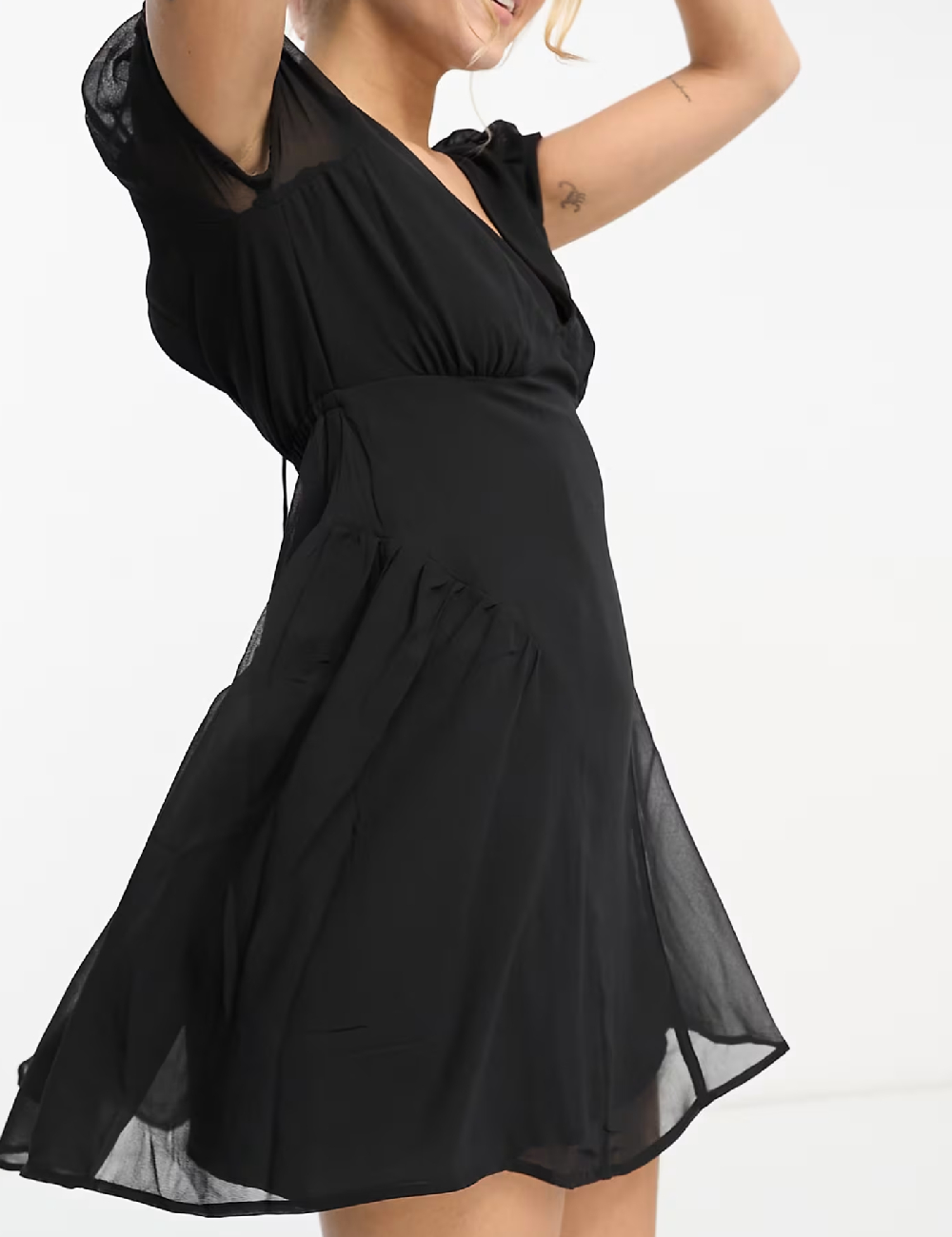 Rochie scurta ASOS, negru - 1 | YEO