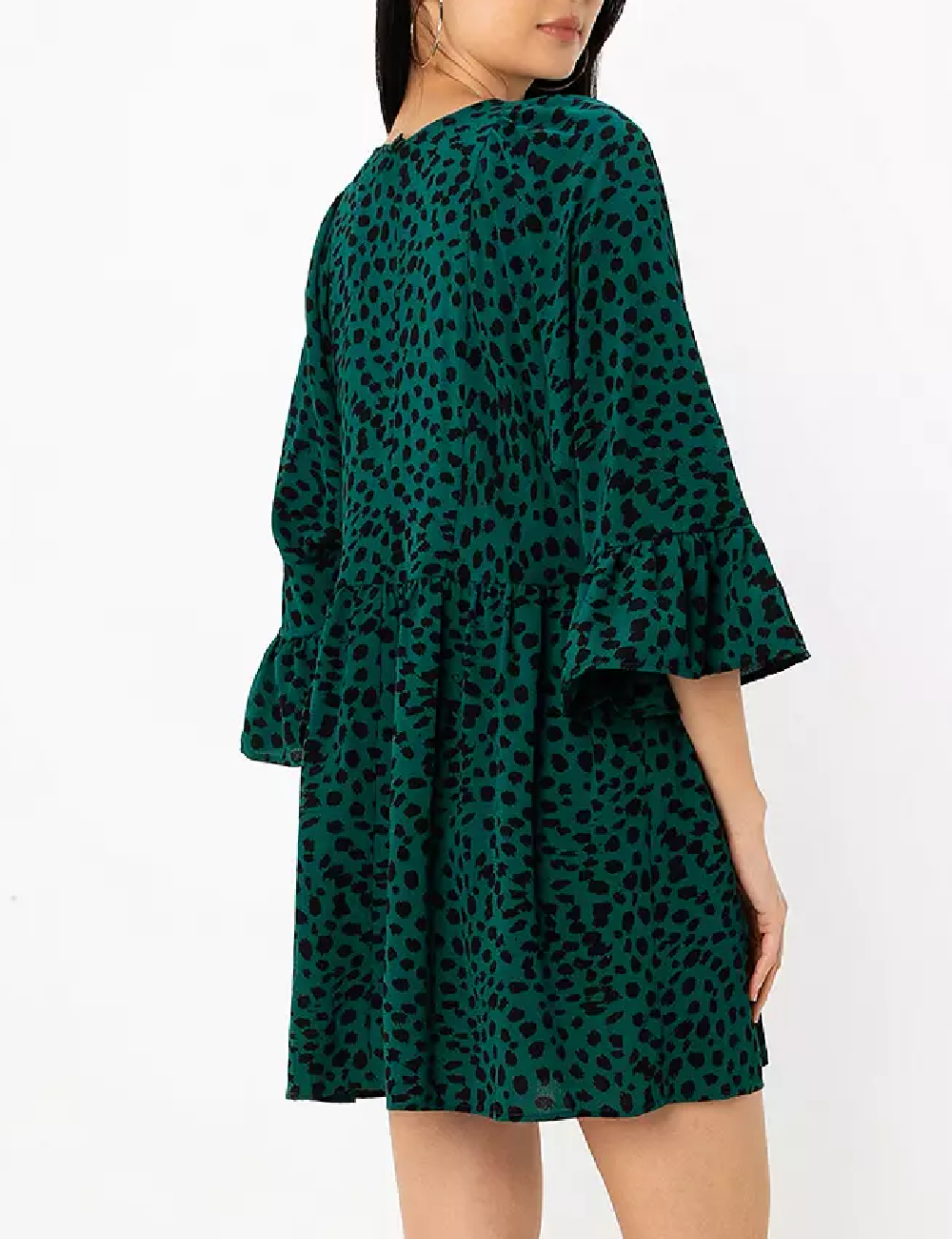 Rochie scurta ASOS, verde - 1 | YEO