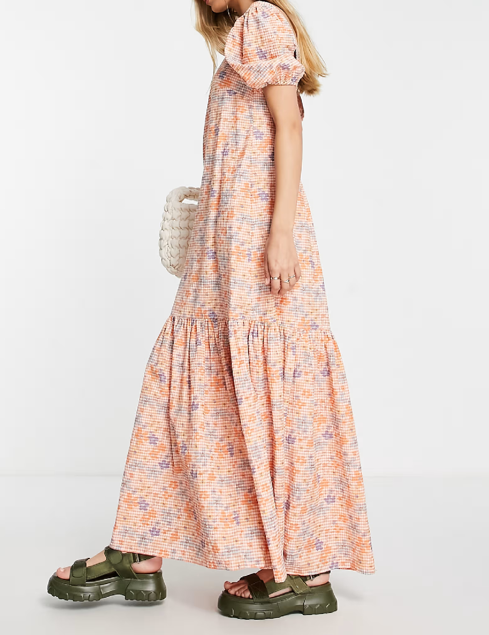 Rochie lunga ASOS, floral print - 1 | YEO