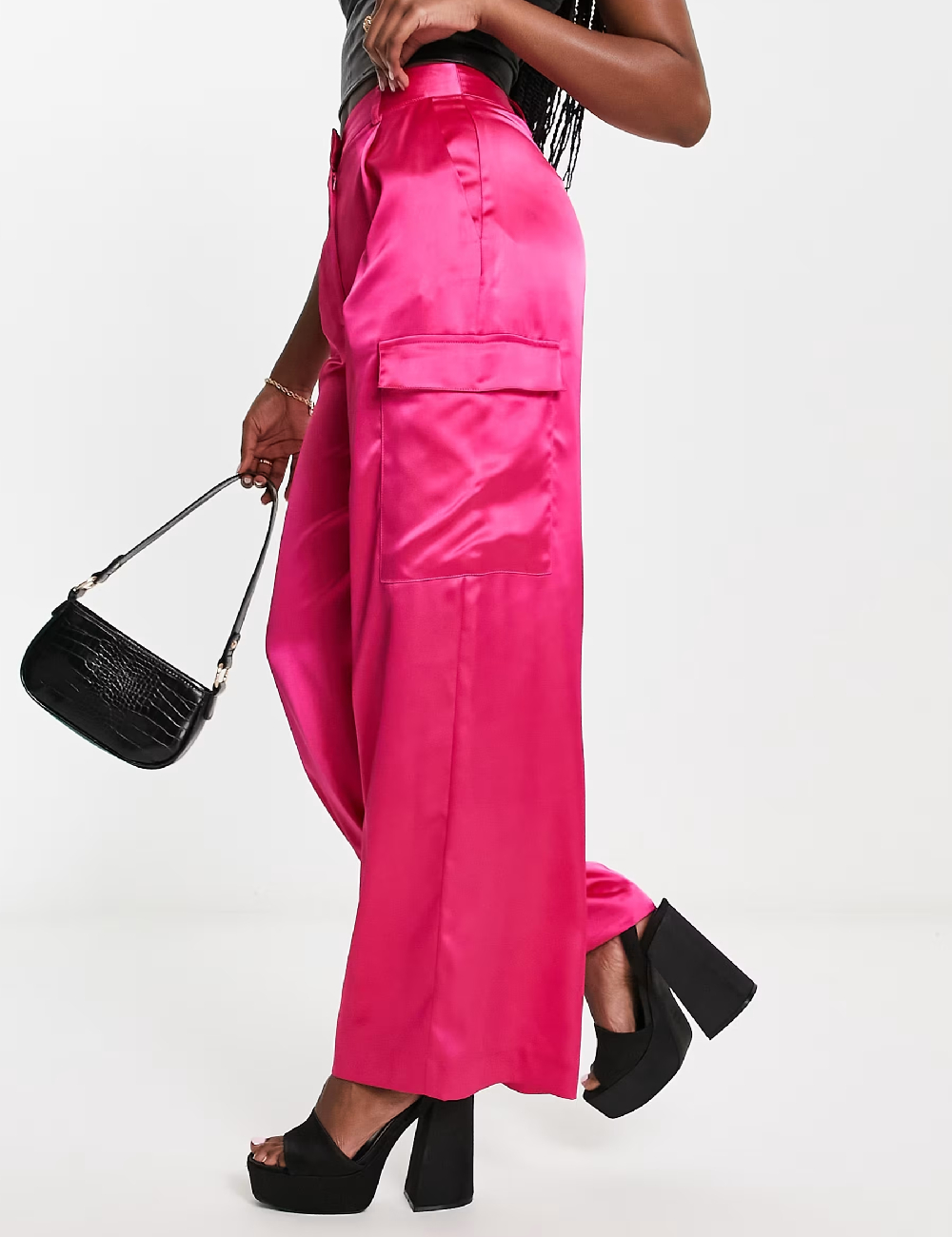 Pantaloni Miss Selfridge, roz - 1 | YEO