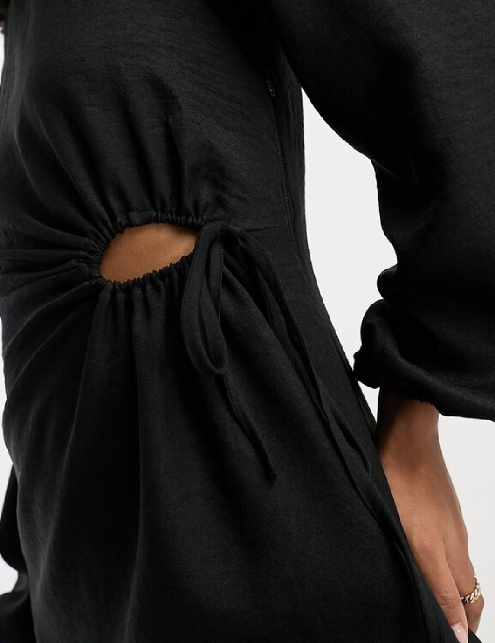 Rochie medie ASOS, negru - 1 | YEO