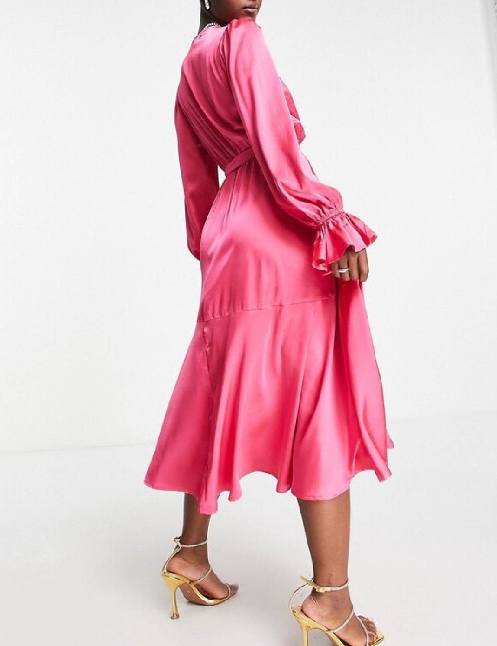 Rochie medie IN THE STYLE, roz - 1 | YEO