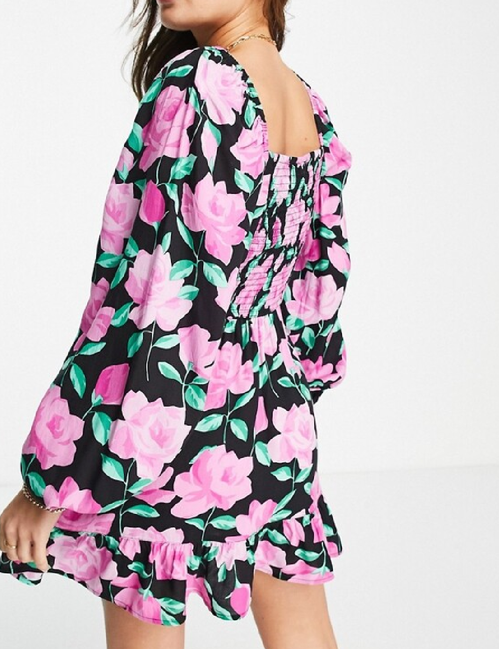 Rochie scurta Miss Selfridge, floral print - 1 | YEO