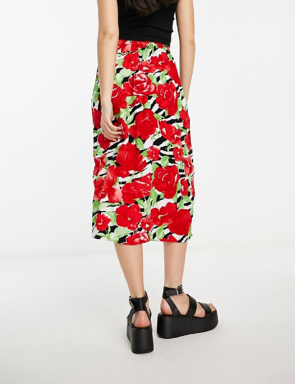 Fusta Miss Selfridge, floral print - 1 | YEO