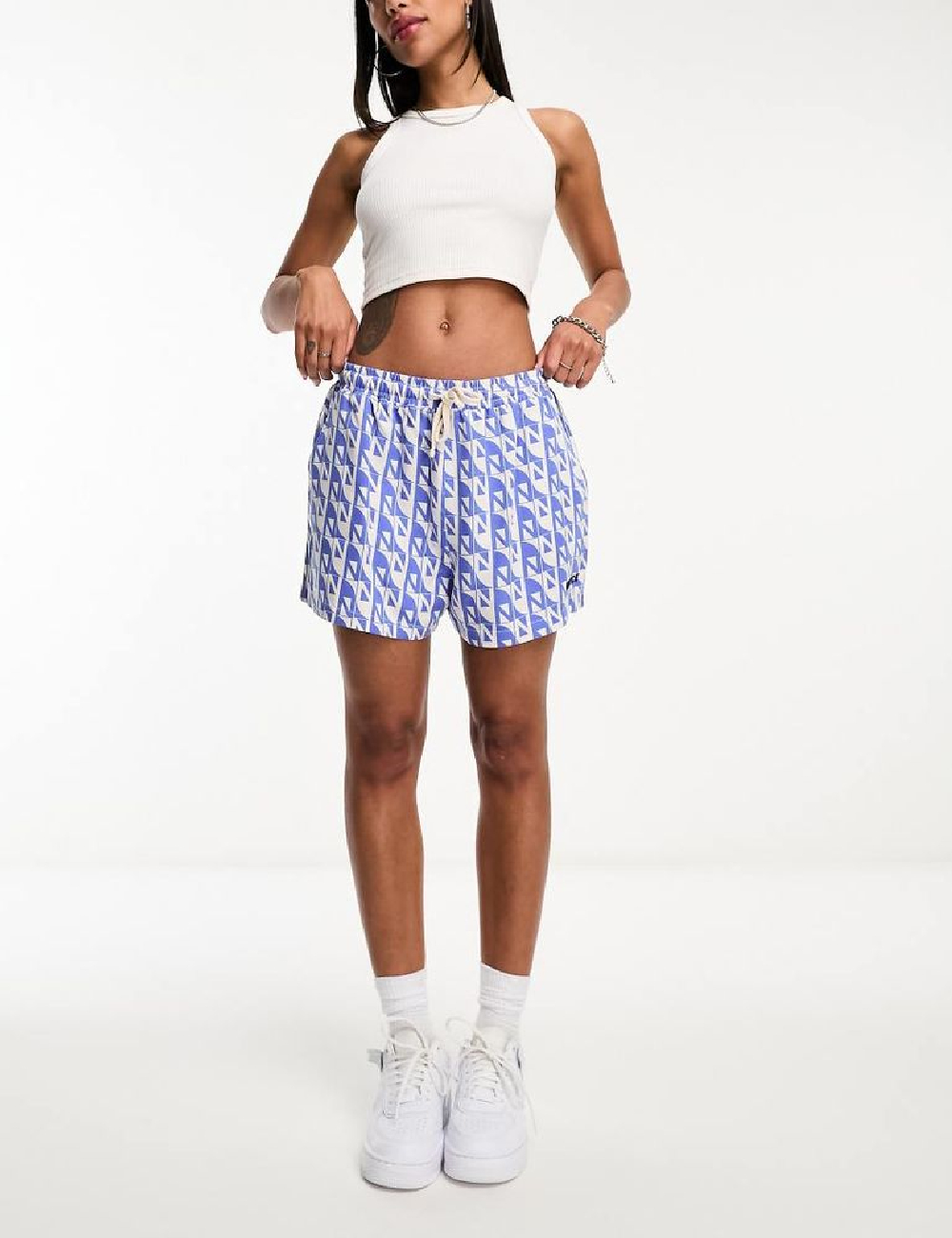 Pantaloni scurti NICCE, albastru - 1 | YEO