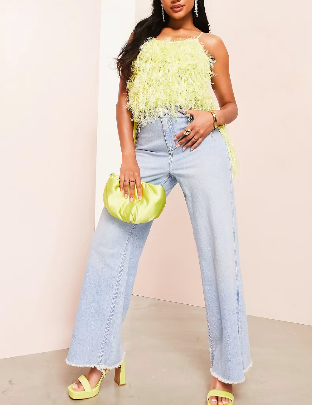 Body ASOS, galben - 1 | YEO