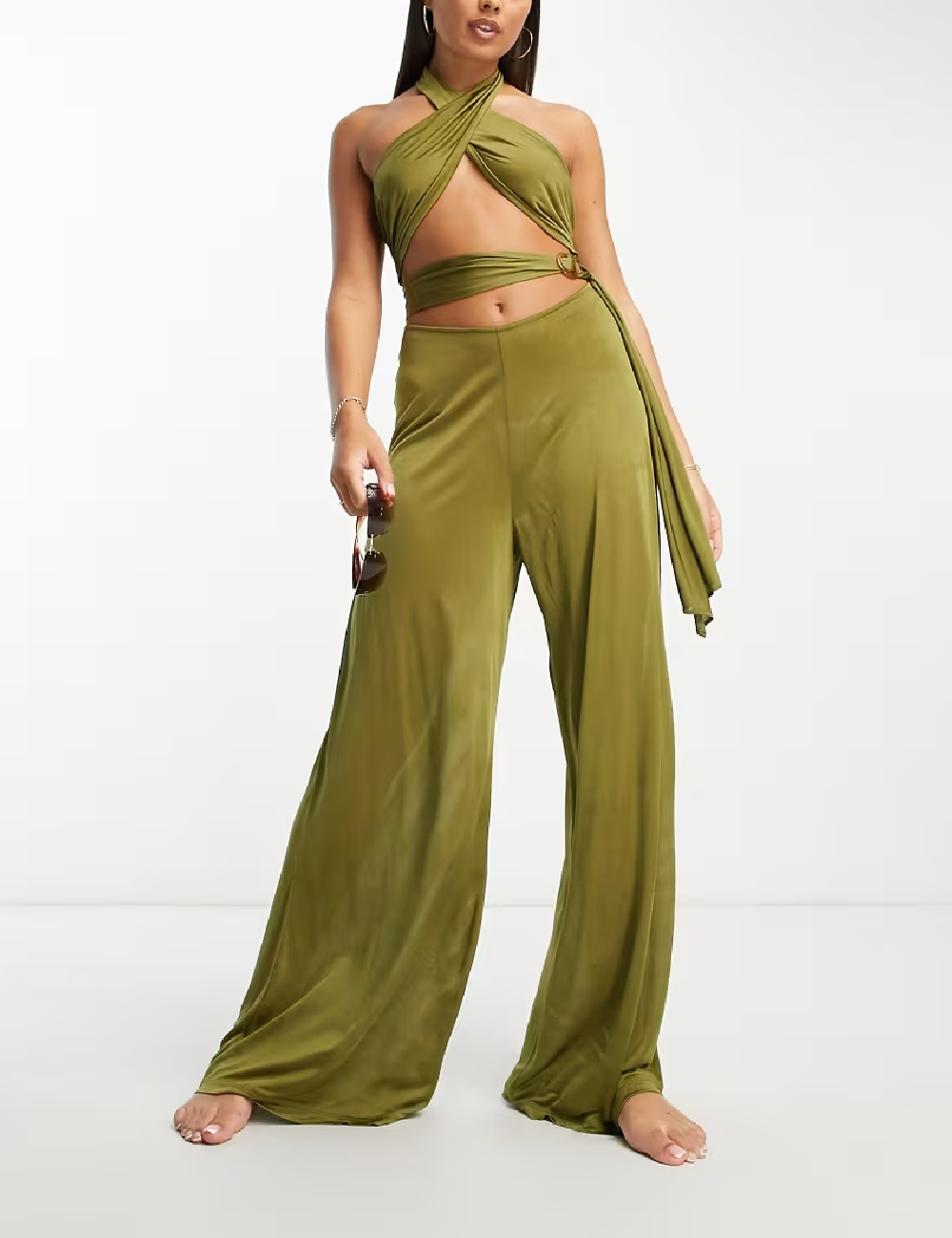 Salopeta ASOS, verde olive - 1 | YEO