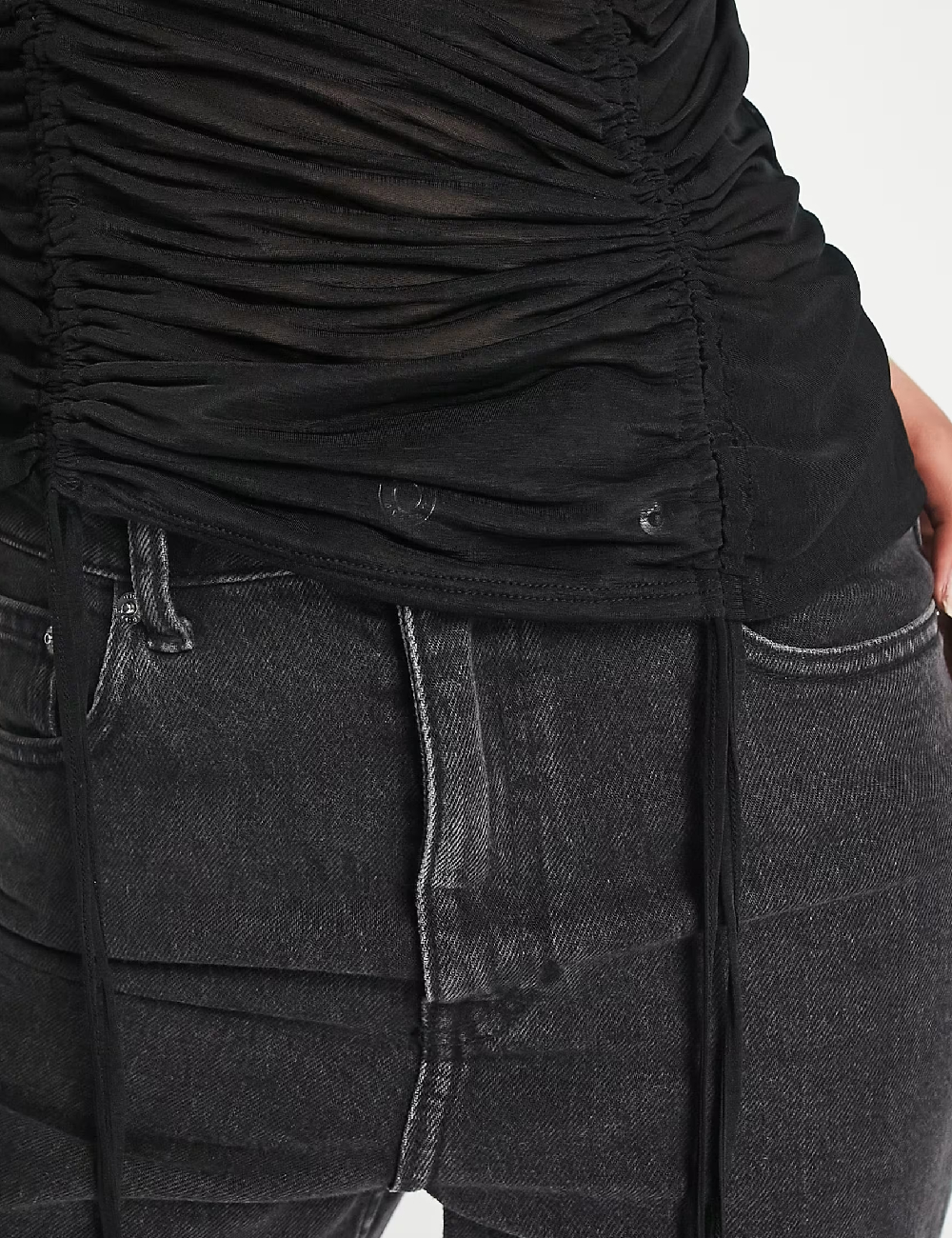 Maiou Top Shop, negru - 1 | YEO