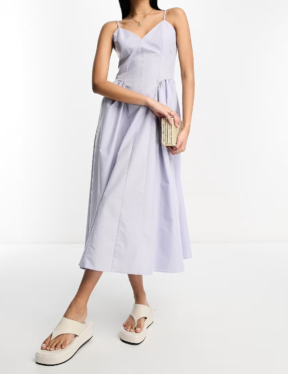 Rochie medie ASOS, albastru - 1 | YEO