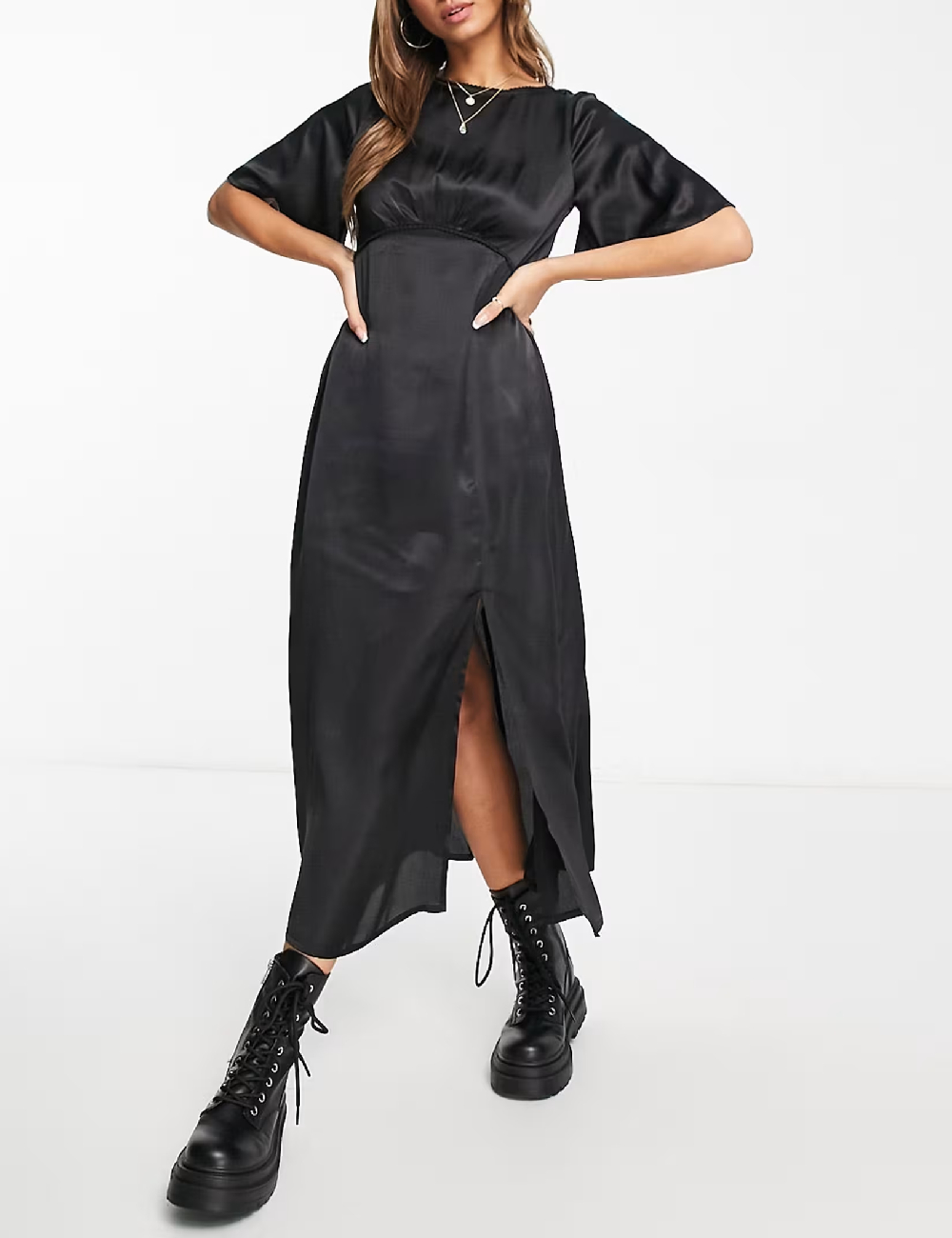 Rochie medie Influence, negru