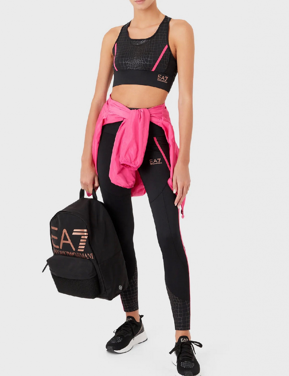 Bustiera Emporio Armani, negru