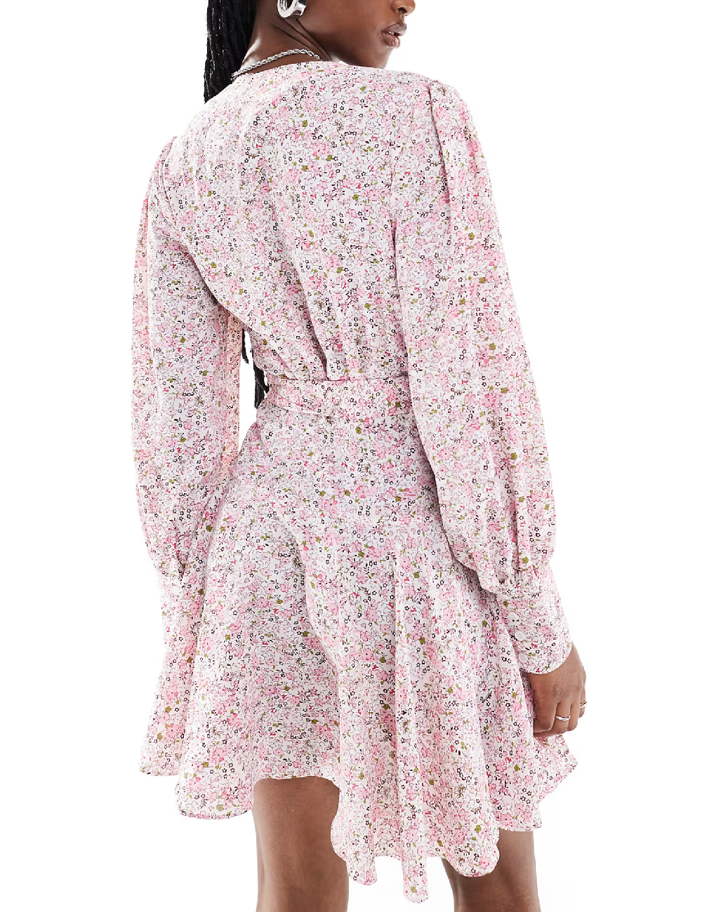 Rochie scurta Glamorous, roz - 1 | YEO