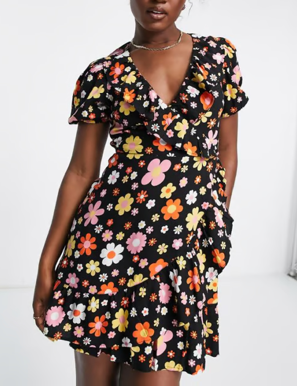 Rochie scurta Miss Selfridge, negru